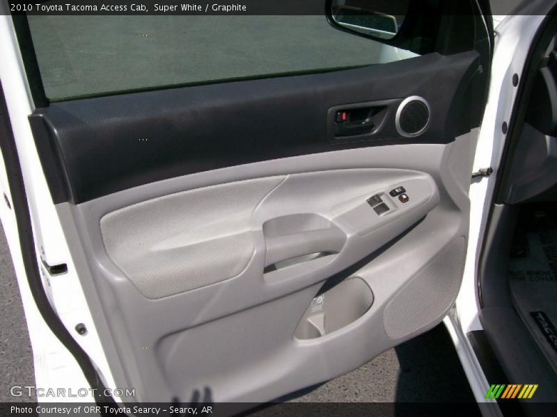 Super White / Graphite 2010 Toyota Tacoma Access Cab