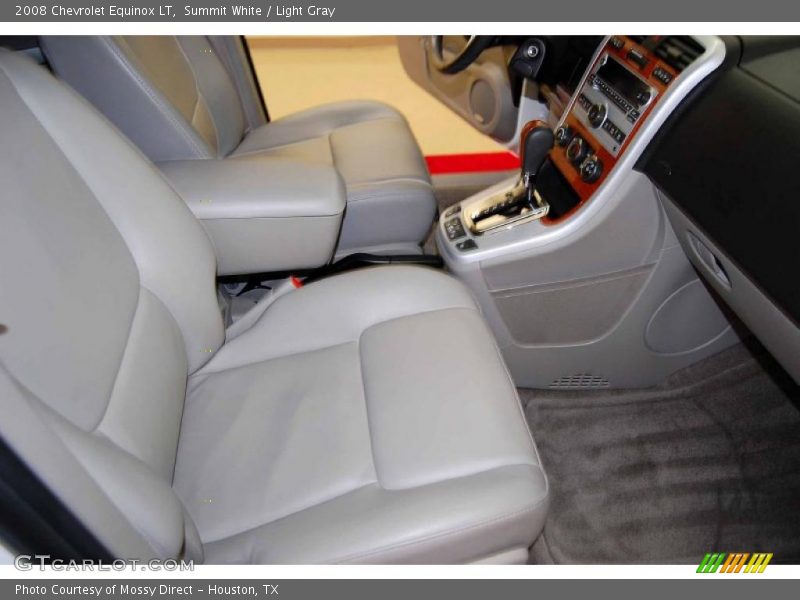Summit White / Light Gray 2008 Chevrolet Equinox LT