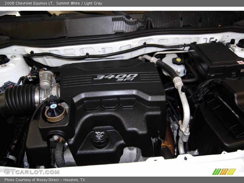Summit White / Light Gray 2008 Chevrolet Equinox LT