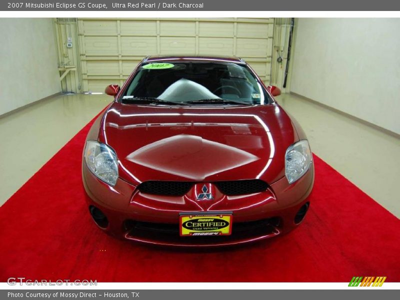 Ultra Red Pearl / Dark Charcoal 2007 Mitsubishi Eclipse GS Coupe