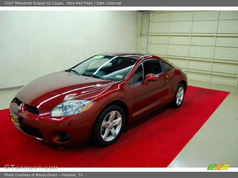 Ultra Red Pearl / Dark Charcoal 2007 Mitsubishi Eclipse GS Coupe
