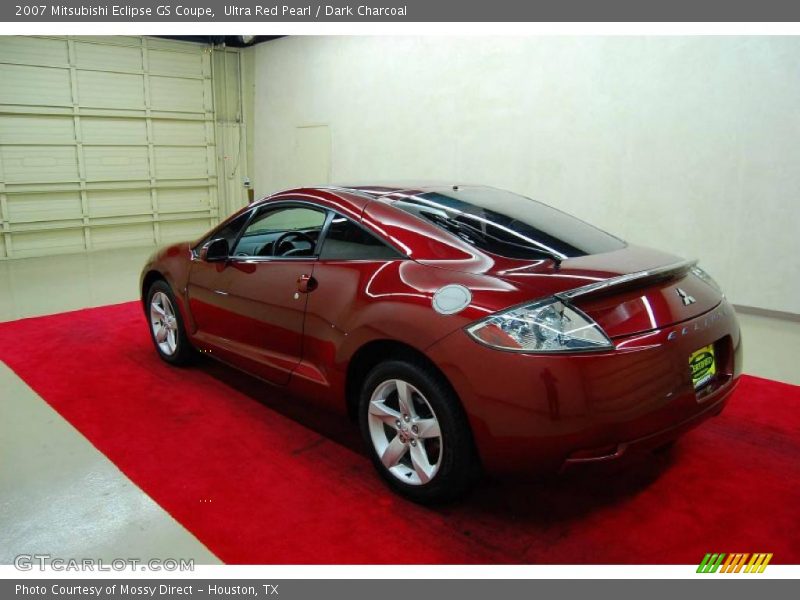 Ultra Red Pearl / Dark Charcoal 2007 Mitsubishi Eclipse GS Coupe