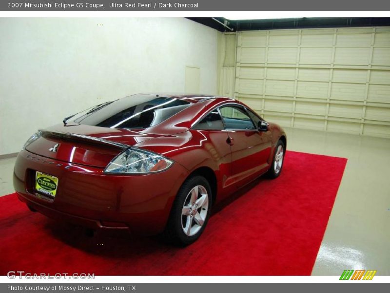 Ultra Red Pearl / Dark Charcoal 2007 Mitsubishi Eclipse GS Coupe