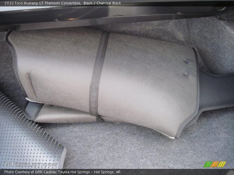 Black / Charcoal Black 2010 Ford Mustang GT Premium Convertible