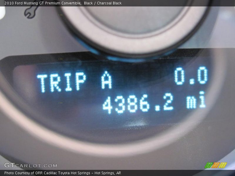 Black / Charcoal Black 2010 Ford Mustang GT Premium Convertible