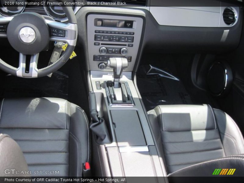 Black / Charcoal Black 2010 Ford Mustang GT Premium Convertible