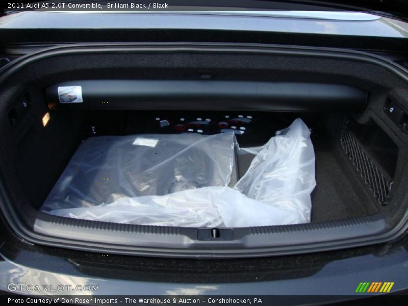 Brilliant Black / Black 2011 Audi A5 2.0T Convertible