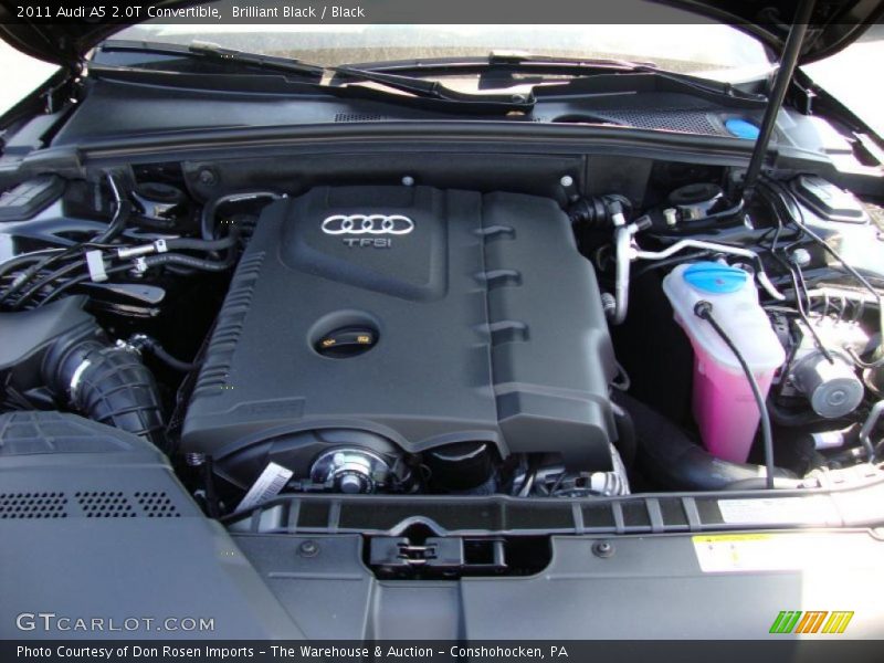 Brilliant Black / Black 2011 Audi A5 2.0T Convertible