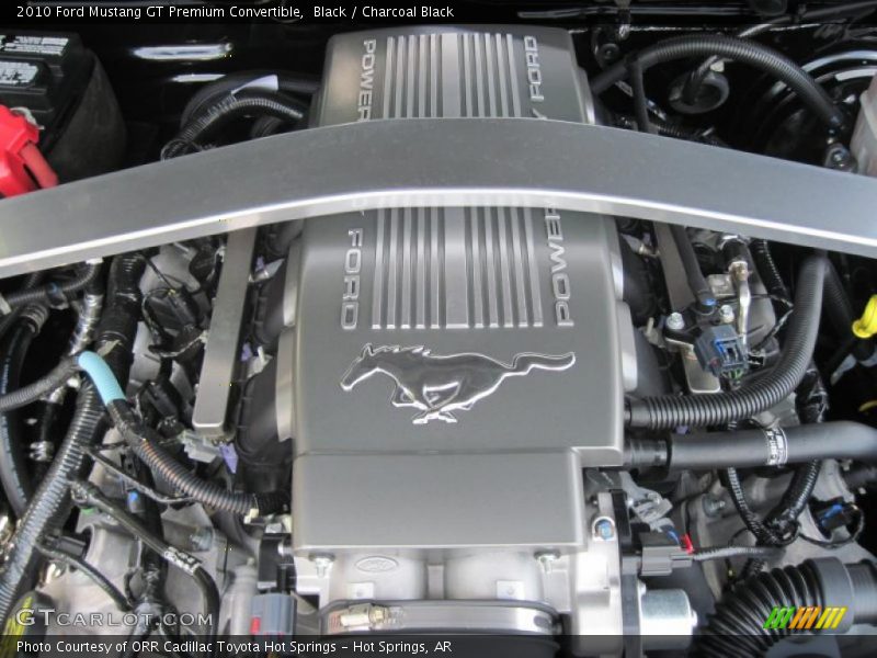 Black / Charcoal Black 2010 Ford Mustang GT Premium Convertible