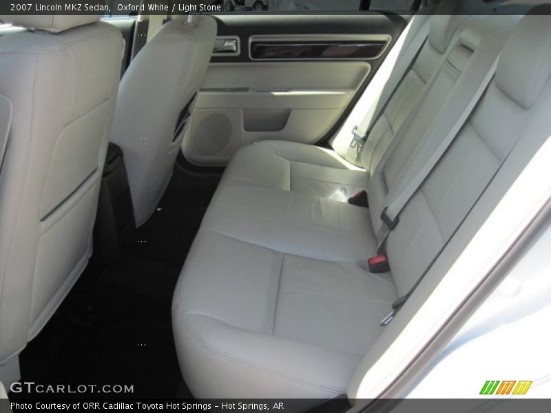 Oxford White / Light Stone 2007 Lincoln MKZ Sedan
