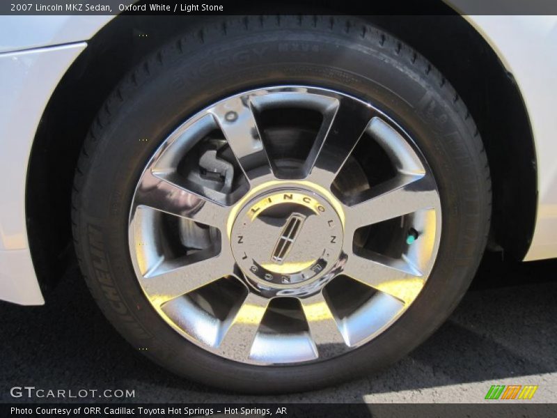 Oxford White / Light Stone 2007 Lincoln MKZ Sedan