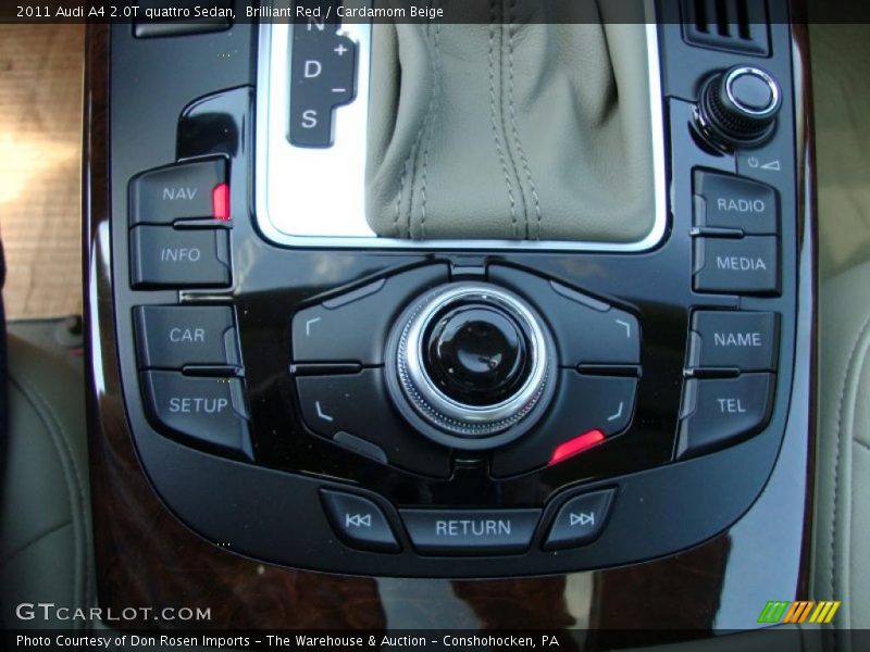 Brilliant Red / Cardamom Beige 2011 Audi A4 2.0T quattro Sedan