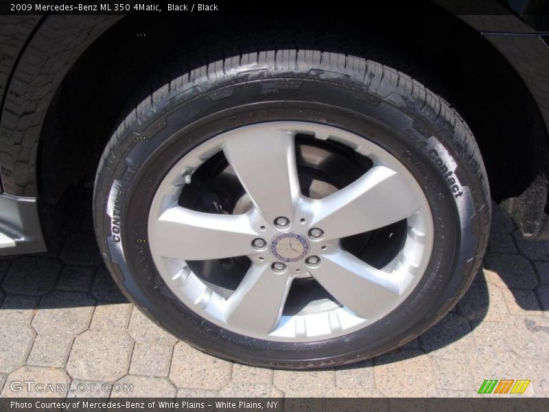 Black / Black 2009 Mercedes-Benz ML 350 4Matic