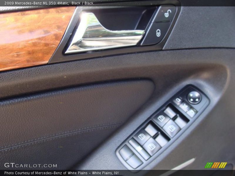 Black / Black 2009 Mercedes-Benz ML 350 4Matic