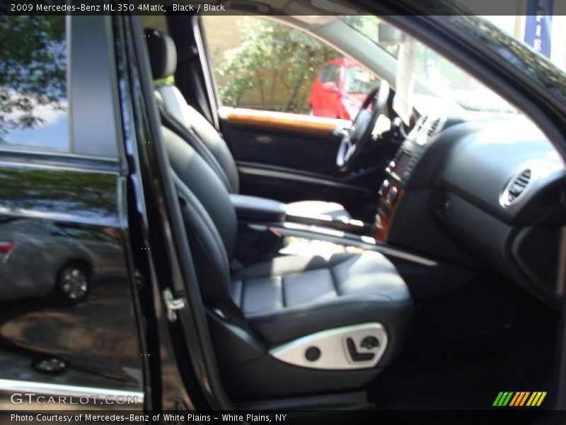 Black / Black 2009 Mercedes-Benz ML 350 4Matic
