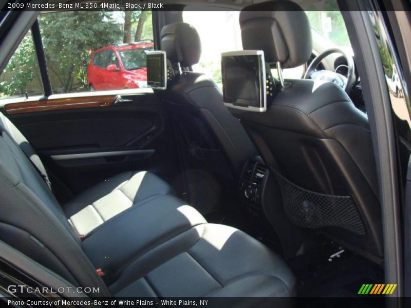 Black / Black 2009 Mercedes-Benz ML 350 4Matic