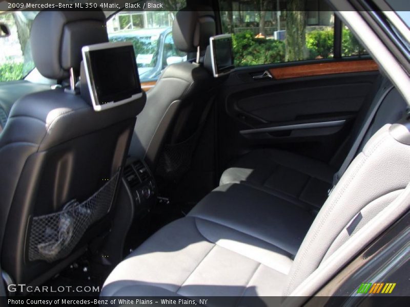 Black / Black 2009 Mercedes-Benz ML 350 4Matic
