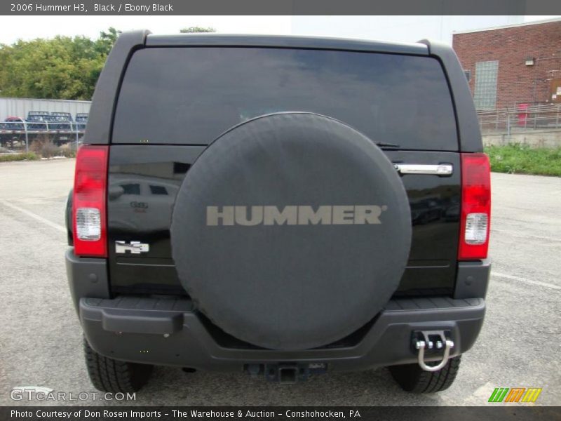 Black / Ebony Black 2006 Hummer H3