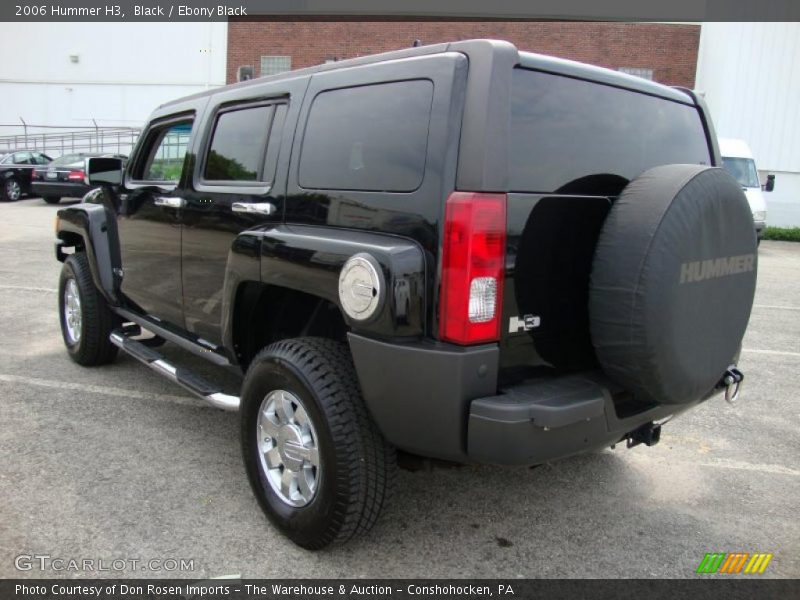 Black / Ebony Black 2006 Hummer H3