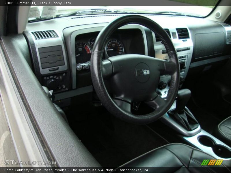 Black / Ebony Black 2006 Hummer H3