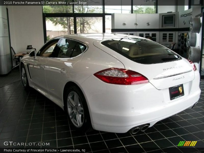 Carrara White / Luxor Beige 2010 Porsche Panamera S