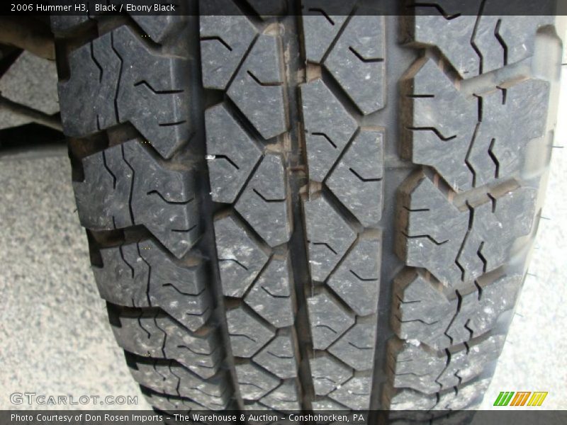 Black / Ebony Black 2006 Hummer H3