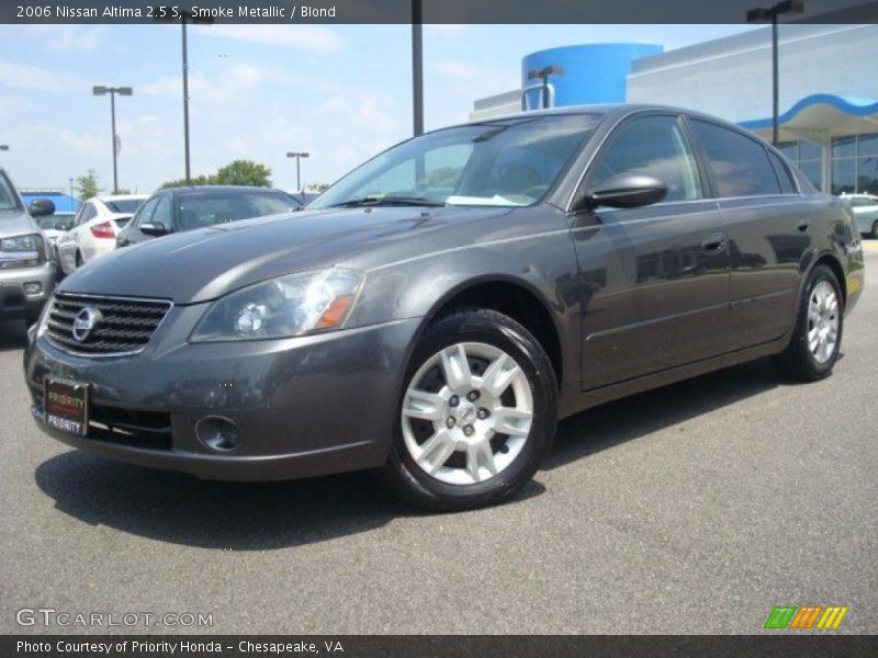 Smoke Metallic / Blond 2006 Nissan Altima 2.5 S
