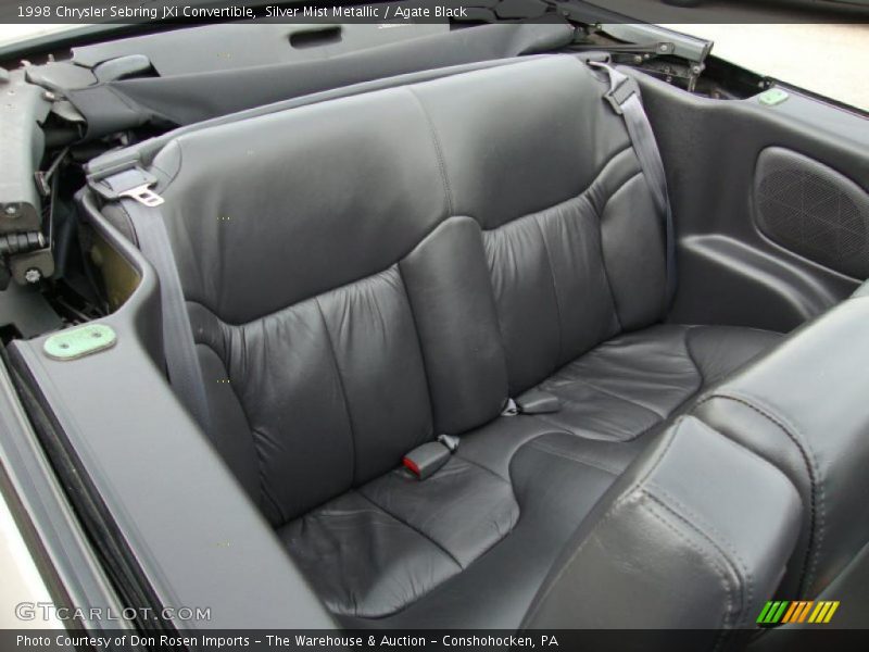 Silver Mist Metallic / Agate Black 1998 Chrysler Sebring JXi Convertible