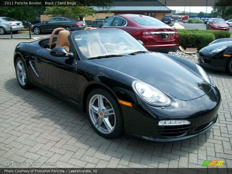 Black / Sand Beige 2011 Porsche Boxster