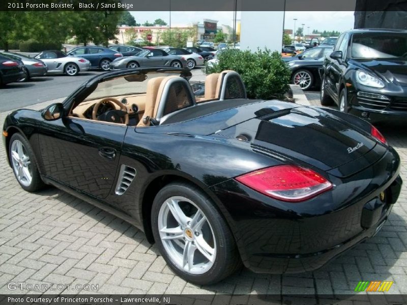 Black / Sand Beige 2011 Porsche Boxster