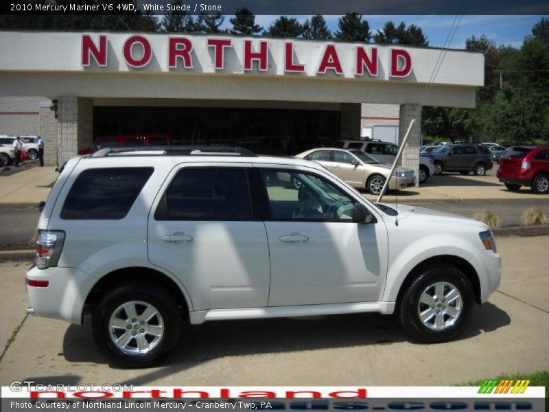White Suede / Stone 2010 Mercury Mariner V6 4WD