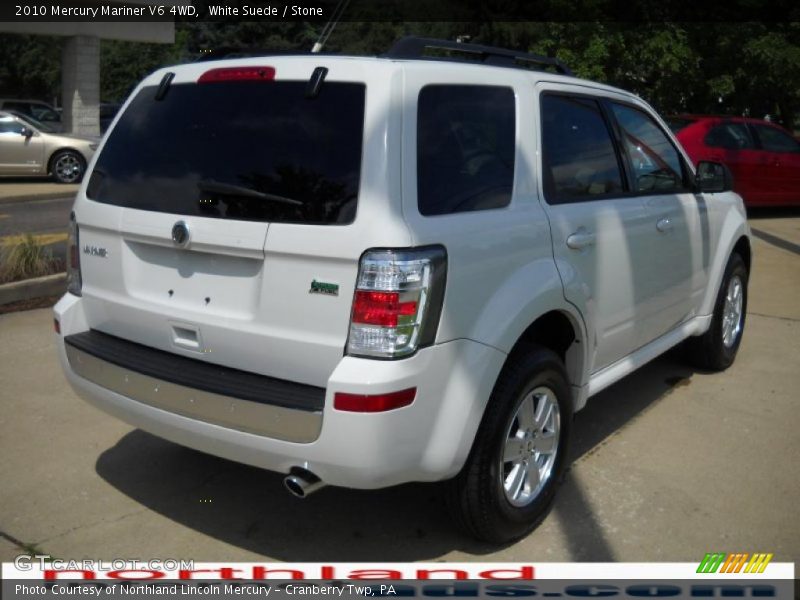 White Suede / Stone 2010 Mercury Mariner V6 4WD