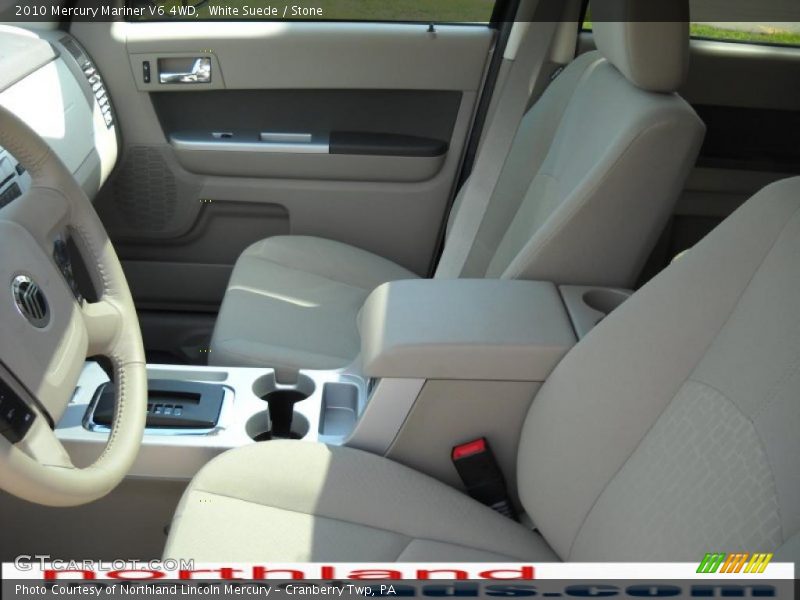 White Suede / Stone 2010 Mercury Mariner V6 4WD