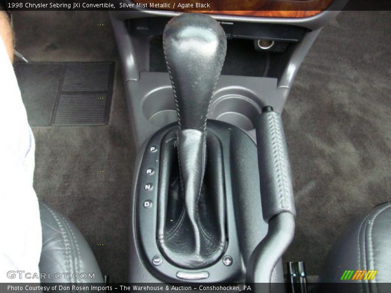 Silver Mist Metallic / Agate Black 1998 Chrysler Sebring JXi Convertible