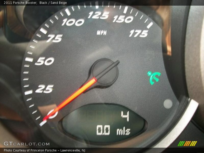 Black / Sand Beige 2011 Porsche Boxster