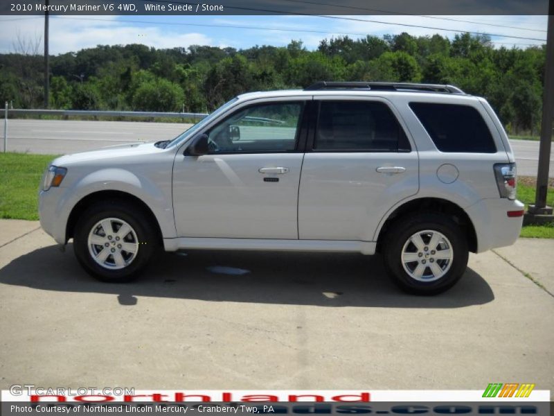White Suede / Stone 2010 Mercury Mariner V6 4WD