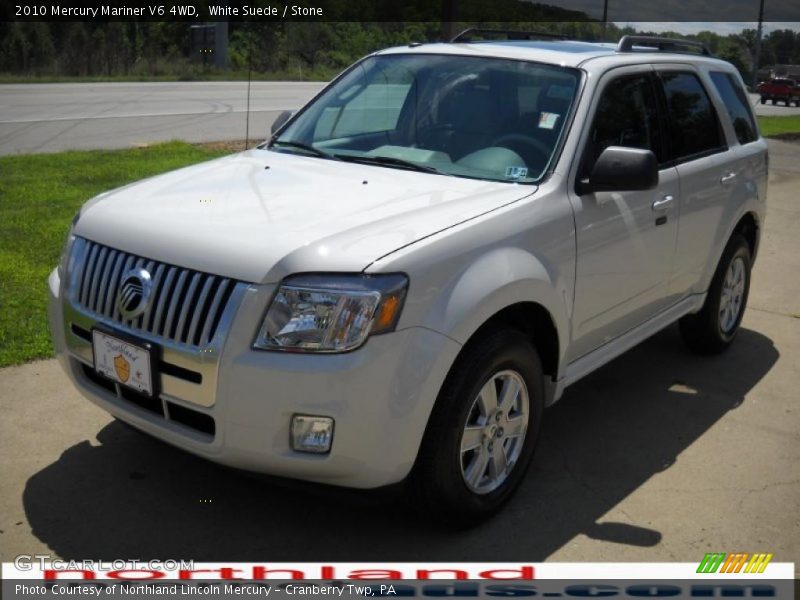 White Suede / Stone 2010 Mercury Mariner V6 4WD