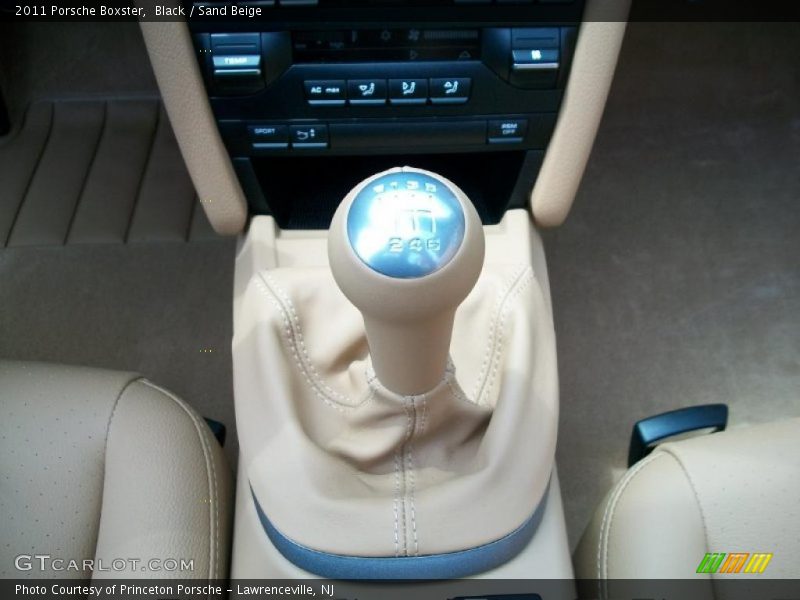 Black / Sand Beige 2011 Porsche Boxster