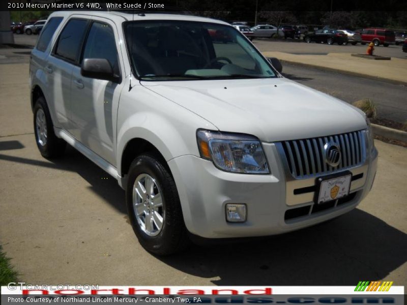 White Suede / Stone 2010 Mercury Mariner V6 4WD