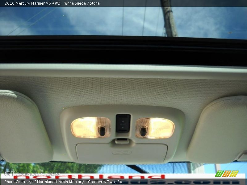 White Suede / Stone 2010 Mercury Mariner V6 4WD