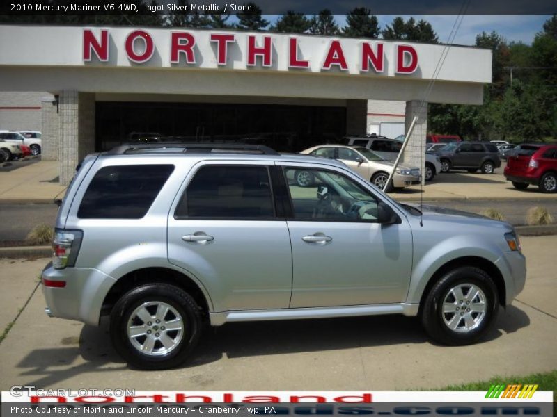 Ingot Silver Metallic / Stone 2010 Mercury Mariner V6 4WD
