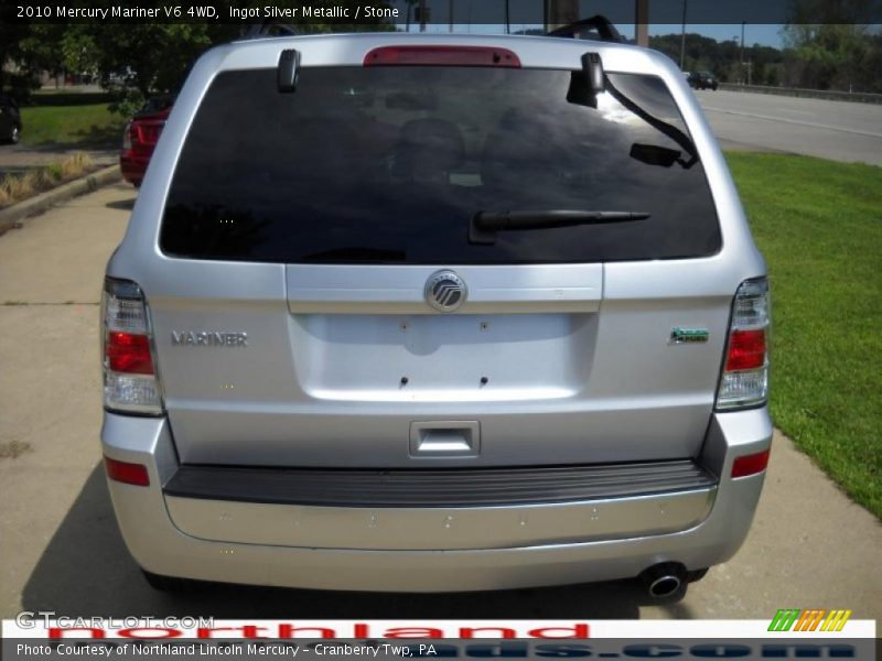 Ingot Silver Metallic / Stone 2010 Mercury Mariner V6 4WD