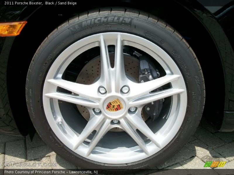 Black / Sand Beige 2011 Porsche Boxster