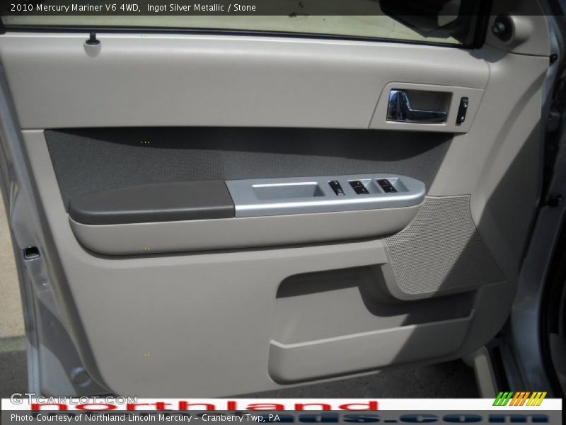 Ingot Silver Metallic / Stone 2010 Mercury Mariner V6 4WD