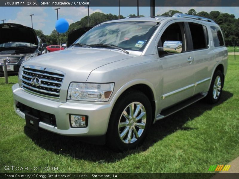 Silver Indulgence / Charcoal 2008 Infiniti QX 56