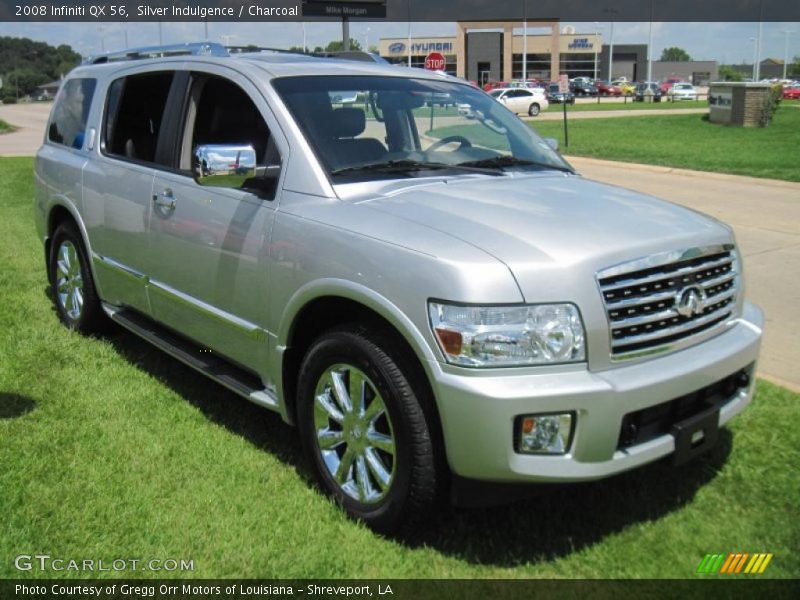 Silver Indulgence / Charcoal 2008 Infiniti QX 56