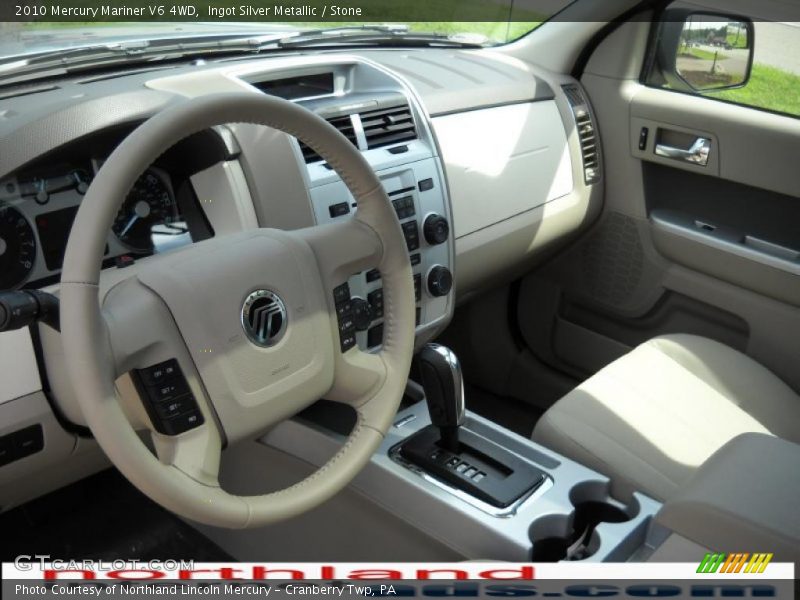 Ingot Silver Metallic / Stone 2010 Mercury Mariner V6 4WD