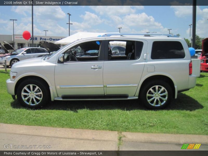 Silver Indulgence / Charcoal 2008 Infiniti QX 56