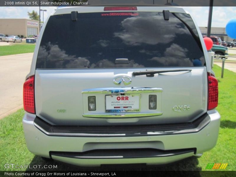 Silver Indulgence / Charcoal 2008 Infiniti QX 56