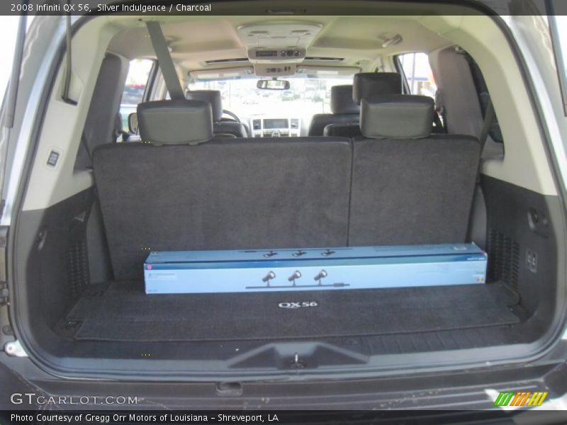 Silver Indulgence / Charcoal 2008 Infiniti QX 56